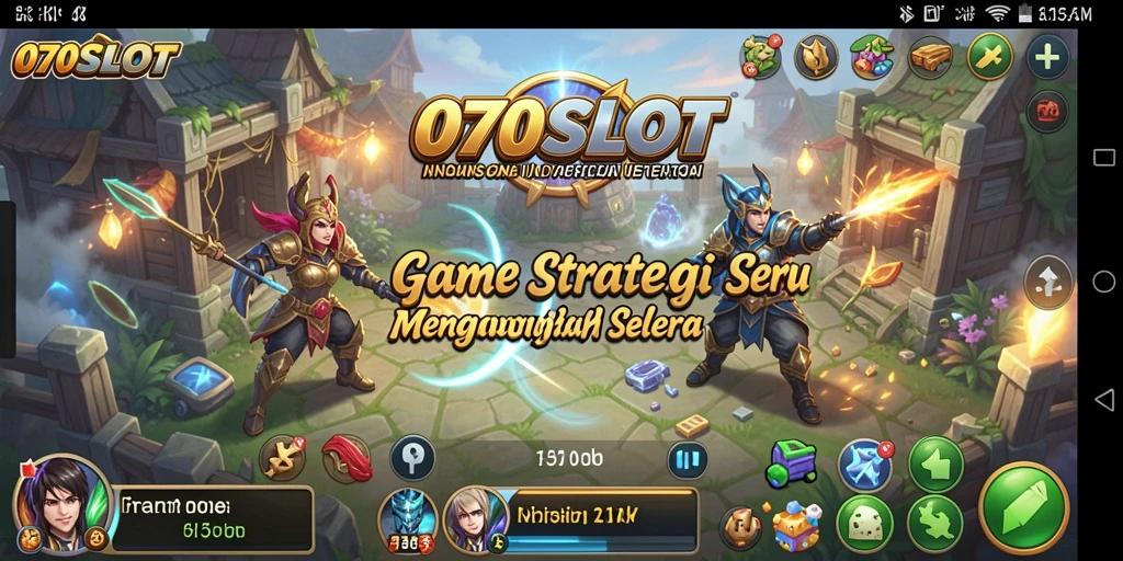 Gameplay seru dan menarik dari 070SLOT di layar.