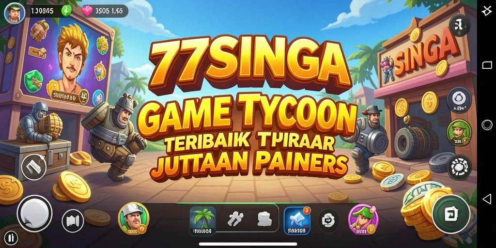 Tampilan gameplay <strong>77SINGA</strong> yang menarik dan dinamis.