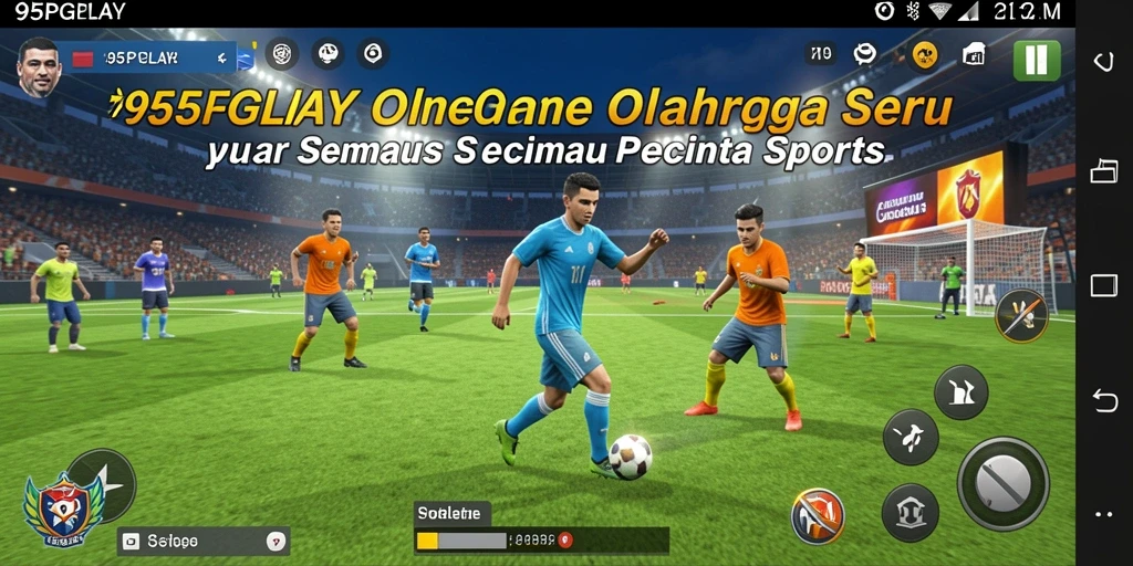 Tangkapan layar gameplay 95PGPLAY yang menunjukkan aksi seru dalam olahraga.