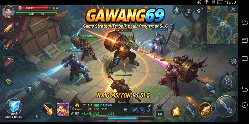 Gameplay dinamis GAWANG69 dengan strategi taktis yang mendalam.