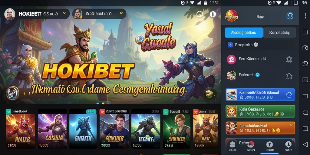 Tampilan menarik dari gameplay HOKIBET yang penuh keseruan.