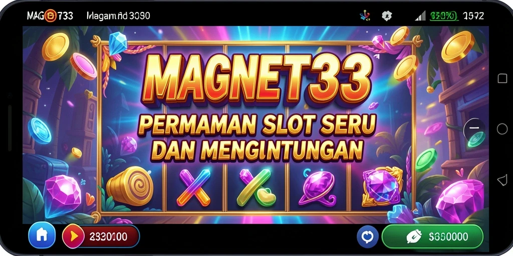 Menampilkan gameplay menarik dari mesin slot MAGNET33.