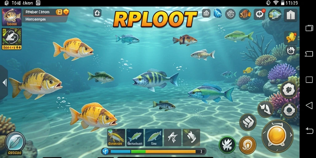 Screenshot menampilkan aksi seru dalam permainan Tembak Ikan.