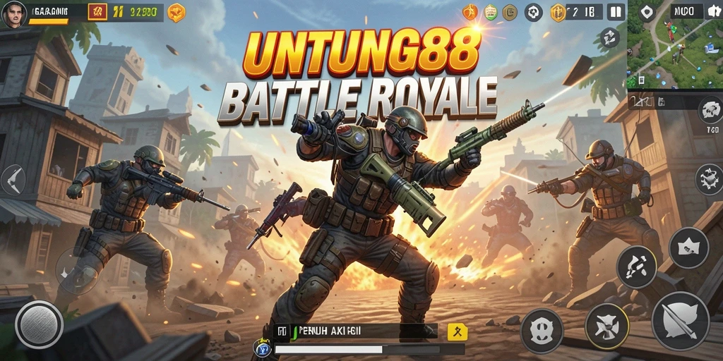 Screenshot utama UNTUNG88 menampilkan aksi pertarungan yang mendebarkan.