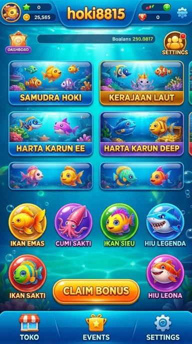 Tampilan utama aplikasi hoki8815 yang menampilkan berbagai pilihan aplikasi terpopuler.